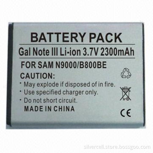 Li-ion Battery for Samsung N9000, with 2,300mAh Capacity